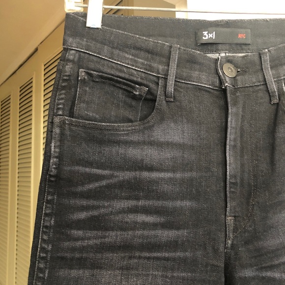 3x1  W3 Straight Authentic Crop Jeans 27 - Picture 5 of 6